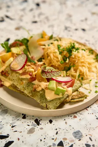 Omletă "bricks"