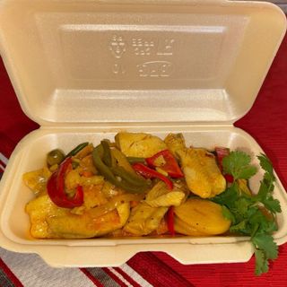 Pescado a la portuguesa (1 Ración) 