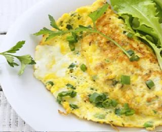 Omlette aux herbes