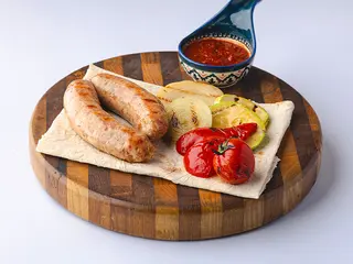 Колбаски зі свинини (400\50гg)