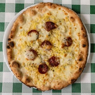 Papas y Salami picante