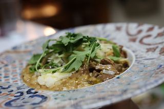 Rižoto sa biftekom i šumskim pečurkama