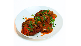 Placki ziemniaczane z gulaszem węgierskim + Placki ziemniaczane z gulaszem węgierskim