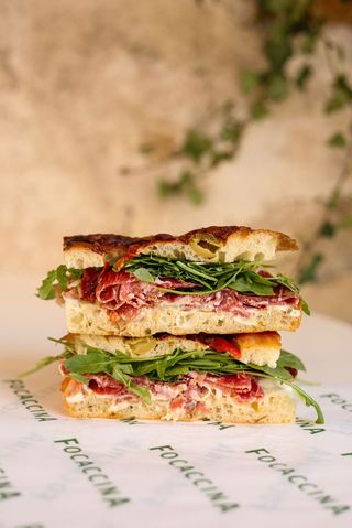 Focaccia Cremosa al Jamon