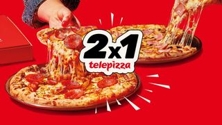 2x1 Pizza Média