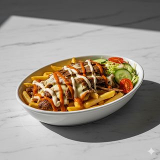 Kapsalon de kebab (PEQUEÑA)