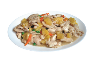 Пилешко с ананас (500г)