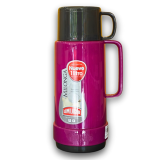 Termo Milonga violeta - 1L - LUMILAGRO