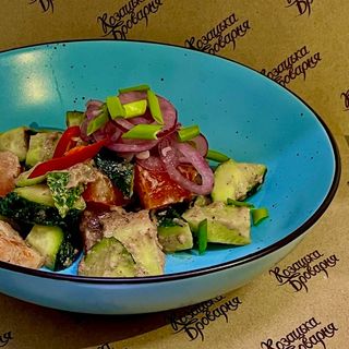 Салат з місцевих овочів на грузинський манер (210г)