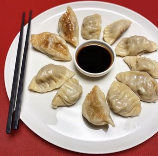 Gyoza gamberi e verdure - 8 pezzi