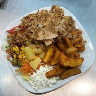 plato doner kebab royal