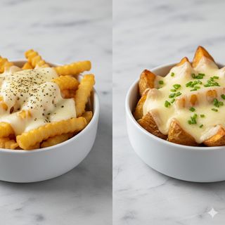 Patatas Con Mozzarella