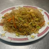 Fideo Frito Con Gambas