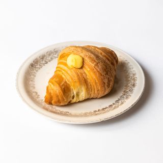 Cornetto con crema gialla