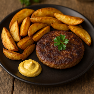 Chiftele de vita cu garnitura 600g