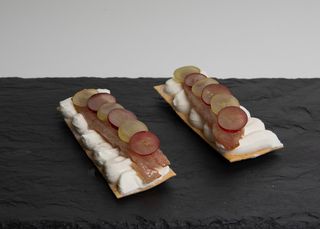 Tapa De Tostadita De Sardina