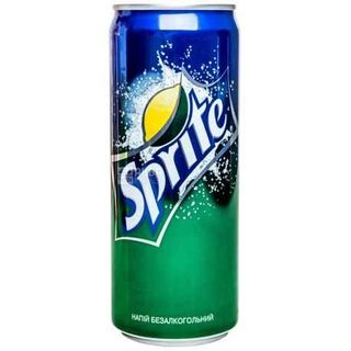 Напій б/а сильногазований на
ароматизаторах Sprite 0,33л