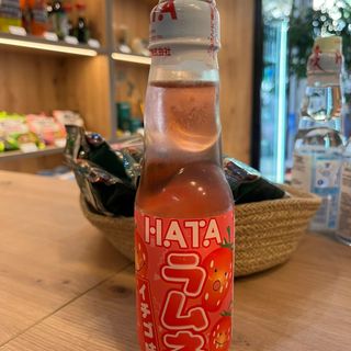 Ramune sabor a maduixa