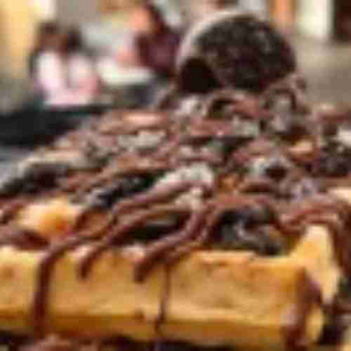 Waffle Nutella e Oreo