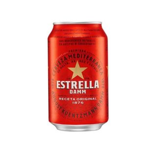 Cerveza Estrella Damm (330 ml)
