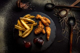 Strips piept de pui picant 