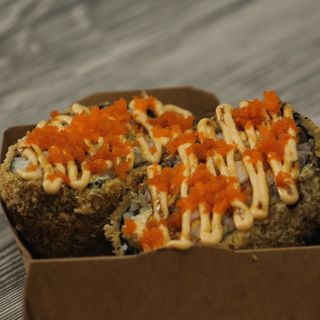 Суші Бургер з креветкою  у клярі