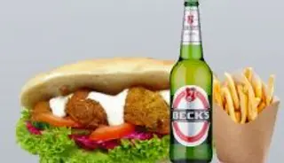 Menù panino falafel con birra 33 cl