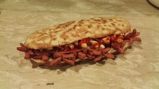 Panuozzo  kebab