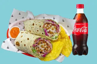 Burrito Kfcali + Nachos