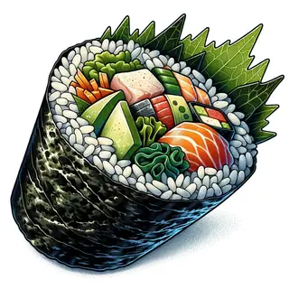 T6. Temaki ebi - 1 pezzo