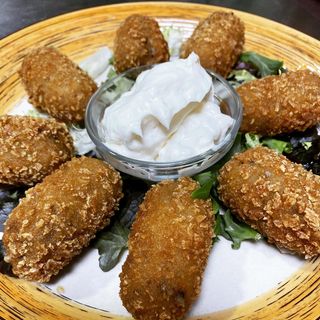 CROQUETA DE GAMBA ROJA