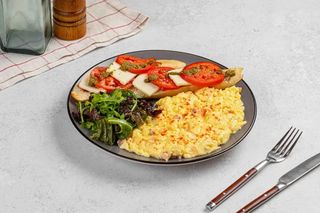 СКРЕМБЛ С ЛОСОСЕМ