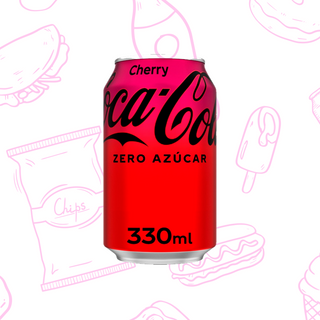 Cocacola Zero Cherry Lata