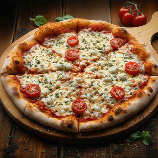 Pizza 4 quesos (28 cm.)