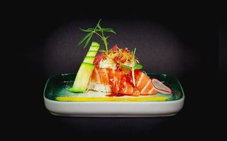 A047 - Nigiri sake kataifi 2 pezzi