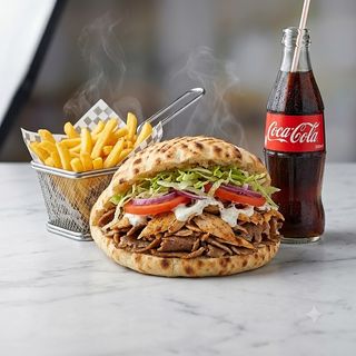 Menù panino kebab