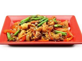 №267 Удон з овочами в соусі теріякі (220g)