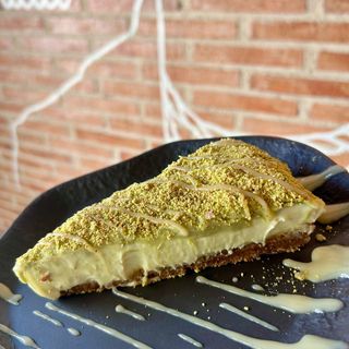 Cheesecake de pistacho