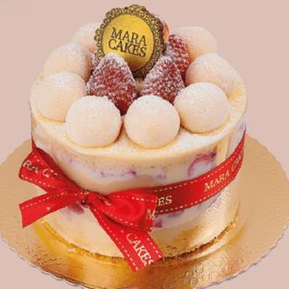 Bolo Nido (Ninho)  e Morango