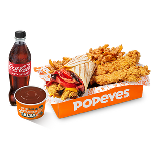 Chicken BBQ Combo Wrap