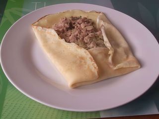 Crêpe Thon Et Fromage