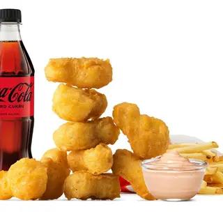Nuggetsy 9 szt zestaw