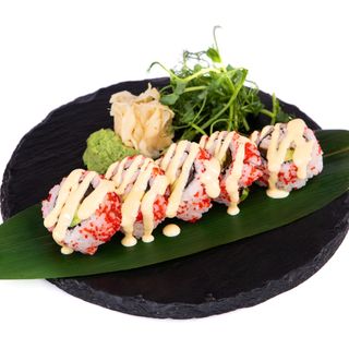 U. z gotowaną krewetką