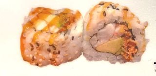 98.Gambas ,Aguacate y Cebolla ( 8 Uds)