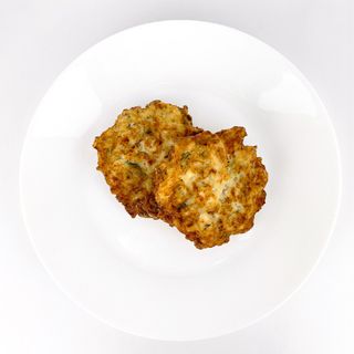 Hamburguesa Casera De Pollo Picado A Cuchillo