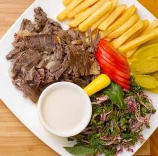 Plat Chawarma Viande