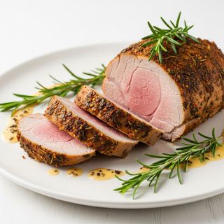 Lungić u umaku od papra, njoki