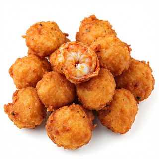 Bolas De Gambas Fritas
