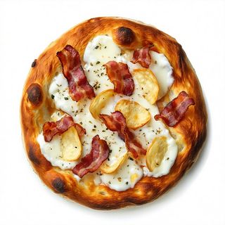 Provola, pancetta e patatine normale