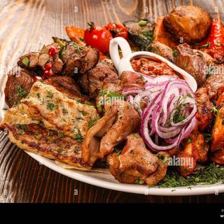 Usmania Special Grill (1/2 Porción)